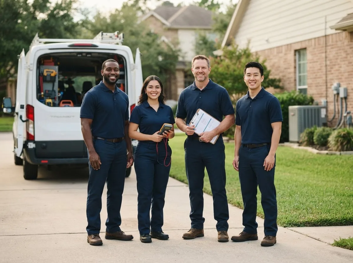 Certified HVAC technician near North Zulch, TX